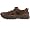 Clarks- Olive 'Moko Mix Urban' moccasin ghillie tie shoes