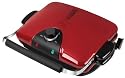 George Foreman GRP94WR The Next Grilleration G4 Nonstick Indoor Grill, Red