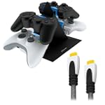 KONNET Power Pyramid Storage and Charging Station for PS3 and XBox Free Bundle with ExpressHD HDMI Cable 150 - Special Promo