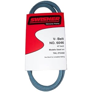 Swisher No. 6040 Engine-to-Deck Replacement V-Belt