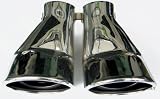 C-Class 2001-2007 dual stainless exhaust muffler tips W203