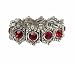 Ring - R32 - Swarovski (tm) Crystal Stretch ~ Siam Red
