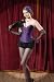 Apparel : What Katie Did' Cabaret Purple Glitter Sophia Corset