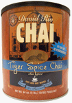 David Rio Tiger Spice Chai Tea Mix - 4 lb.Canister by Boba Tea Direct