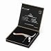 Legnoart GHEMME Grand Crue Sommelier Corkscrew, Stainless Steel Satin Finish, Designed by Enrico Albertini