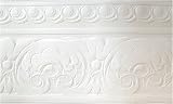 White Paintable Wallpaper Border