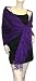 Apparel : Pashmina/Silk Shawl Purple