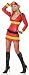On Fire - Womens Sexy Female Super Hero Costume Lingerie Outfits