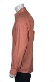 Izod Orange and White Plaid LS Button Down Shirt