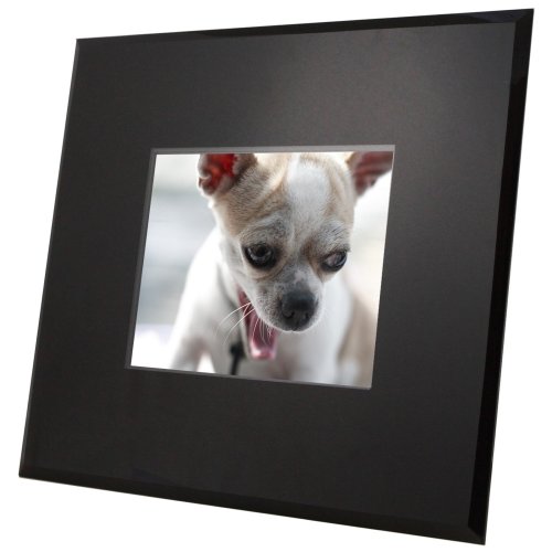 TAO 8-Inch 256MB Digital Frame (Black Glass)