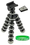 Flexible Tripod (Grey / Black) for Sony Cyber-shot DSC-W230 Digital Camera  ....
