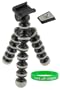 Flexible Tripod (Grey / Black) for Kodak EasyShare M340 Digital Camera Imperial Blue