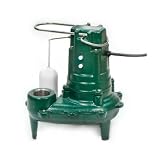 Zoeller 267-0020 115-Volt 1/2 Horse Power Model M267 Waste-Mate Automatic Cast Iron Single Phase Submersible Sewage/Effluent Pump