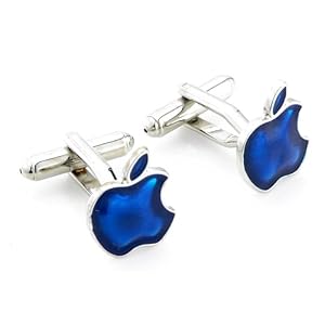 Perfect Gift for My future husband :  wedding groom gift 41JW4eCZX%2BL. SL500 AA300  Blue Apple Cufflinks 