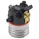 Leviton 7080-M Medium Base Interior Only, Shell Incandescent Lampholder, Push-Through, Single Circuit,