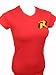 Search : Robin Logo Symbol Womens Fitted Juniors Batman T-shirt