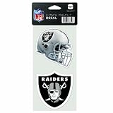NFL Oakland Raiders 4-by-8 Die Cut Decal