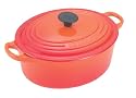 Le Creuset Cast Iron Oval Casserole, Volcanic, 31 cm