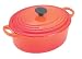 Le Creuset Cast Iron Oval Casserole, Volcanic, 31 cm