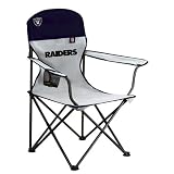 Oakland Raiders NFL Deluxe Folding Arm Chair by Northpole by Northpole