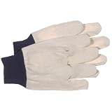 BOSS MFG CO 4001B 8OZ GLOVE COTTON W KNIT WRIST by BOSS