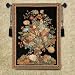 Floral Urn Tapestry with Rod and Tassels Image