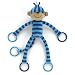 Jellycat - Blueberry Monkey Rattle, 36cm