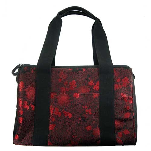 Red Diva Dog Silk Pet Tote - 16