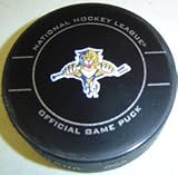 Florida Panthers NHL Hockey Official Game Puck 2009-2010 (Quantity of 1)