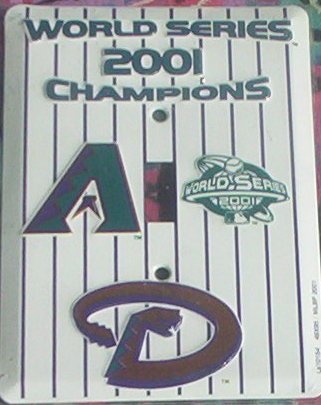 Arizona Diamondbacks Light Switch Plate Cover - 2001 World Series Champions