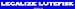 Legalize Lutefisk Large Bumper Sticker