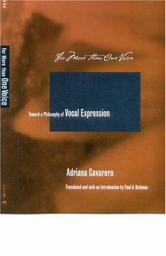 For More than One Voice: Toward a Philosophy of Vocal Expression under Phonetics & Phonics in The Books Store