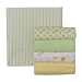 Gerber Flannel Receiving Blankets 5-pk. - Green