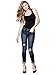 G by GUESS Women's Cailin Distressed Skinny Jeans