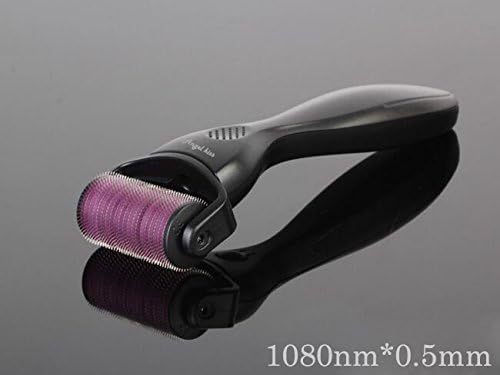 Pretty Women High Quality Cosmetics Tool Derma Body Face Beauty Skin Roller Care System for Acne Scars Stretch Marks-High Quality Stainless Steel Needle-Purple Roller