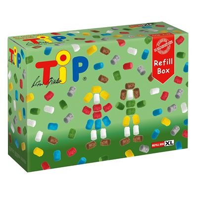 TiP Bastelbox Nachfüllpackung, Bastelset mit 1200 TiPs