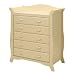 Baby : Stork Craft Aspen Five Drawer Chest in Antique White