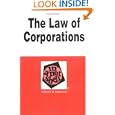 The Law of Corporations: In a Nutshell (In a Nutshell (West Publishing)) by Robert W. Hamilton