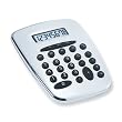 Silver-plated Desk Calculator with Currency Exchange Function