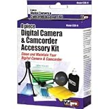 Vidpro 8 Piece Digital Camera and Camcorder Accessory Kit