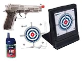 Crosman Stinger P30 Target Trap Kit Spring Operated Airsoft Gun - Black / Clear