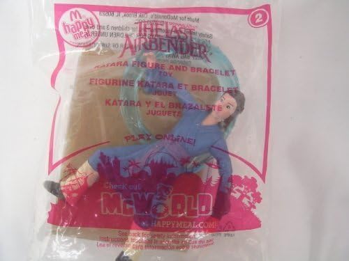 The Last Airbender Katara Figure and Bracelet McDonald Happy Meal Toy by McDonalds McWorld