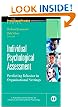 Individual Psychological Assessment: Predicting Behavior in Organizational Settings (J-B SIOP Professional Practice Series)