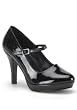 4 Inch Heel Wide Width Mary Jane Pump Women's Size Shoe