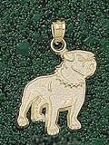 Anderson Jewelry Georgia Bulldogs Bulldog Gold Charm
