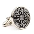 Paris Manhole Cover Cufflinks &copy; - City Street Formal Wear - Cufflinks