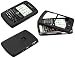 BLACK RUBBERIZED PROGUARD COVER HARD CASE for RIM BLACKBERRY 8800 / 8830 - RETAIL PACKAGING