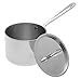 All-Clad Stainless 2-Quart Saucepan Cookware, Silver
