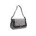 Gator Trimmed Buckle Accented Handbag