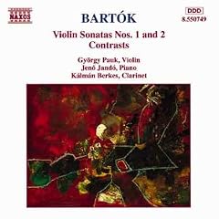 Bart�k: Violin Sonatas/Contrasts